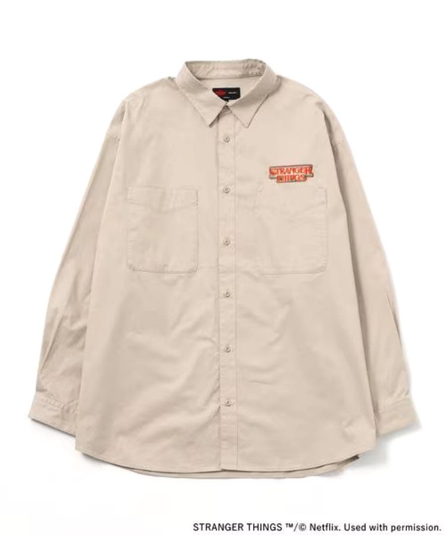 【STRANGER THINGS】ニコアンド コラボ グラフィックシャツ