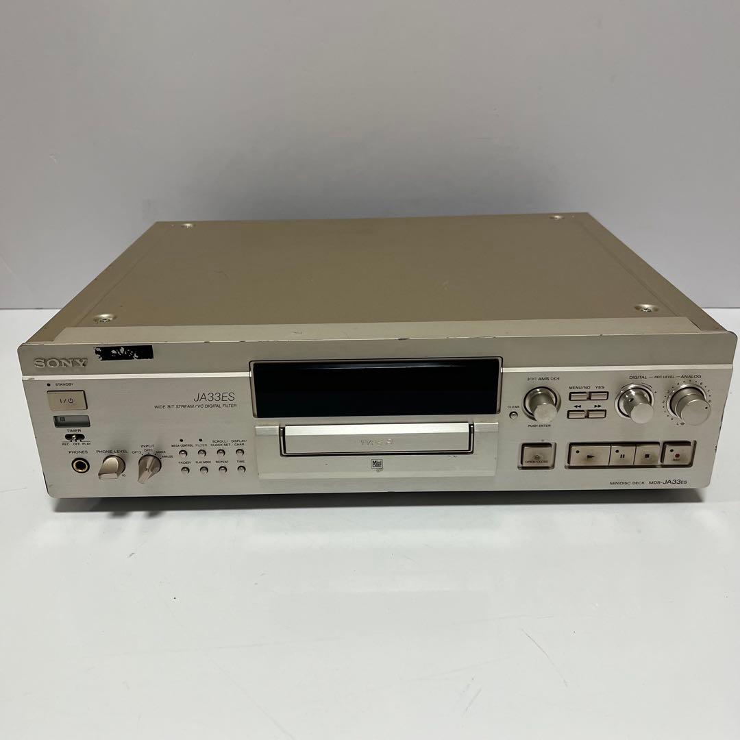 希少 SONY MDS-JA33ES MDデッキ レコーダー