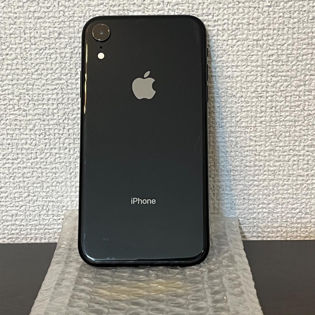【中古】docomo iPhone XR 64GB ブラック【動作確認済み】