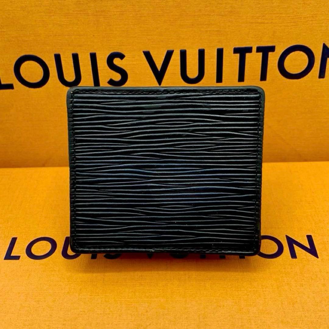 ルイヴィトン　ケース　小銭入れ　ポルトモネ　ボワット　ブラック　ノワール