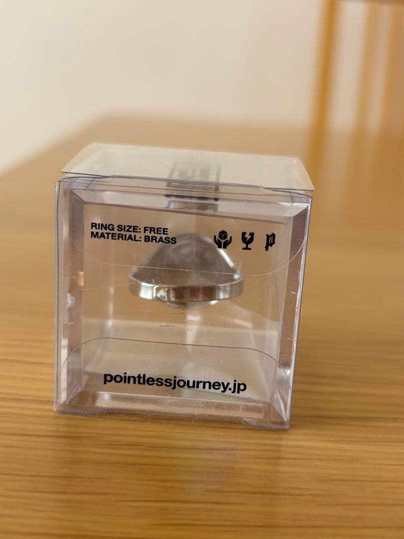 pointlessjourney フリーサイズ 真鍮リング