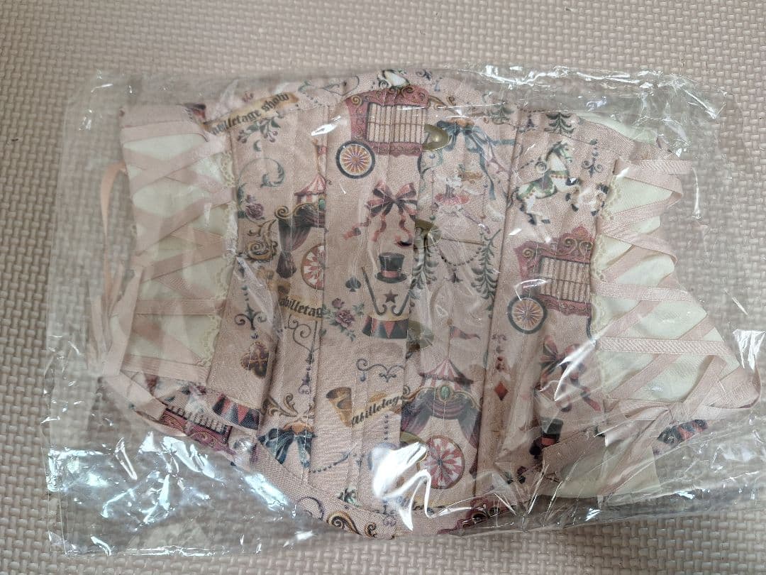 アビエタージュ　 CIRCUSミニコルセット(アンティークピンク)