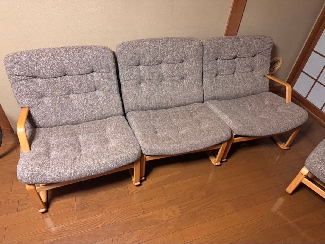 天童木工 ブルーノ・マットソン マルガリータ イージーチェア 3シーター