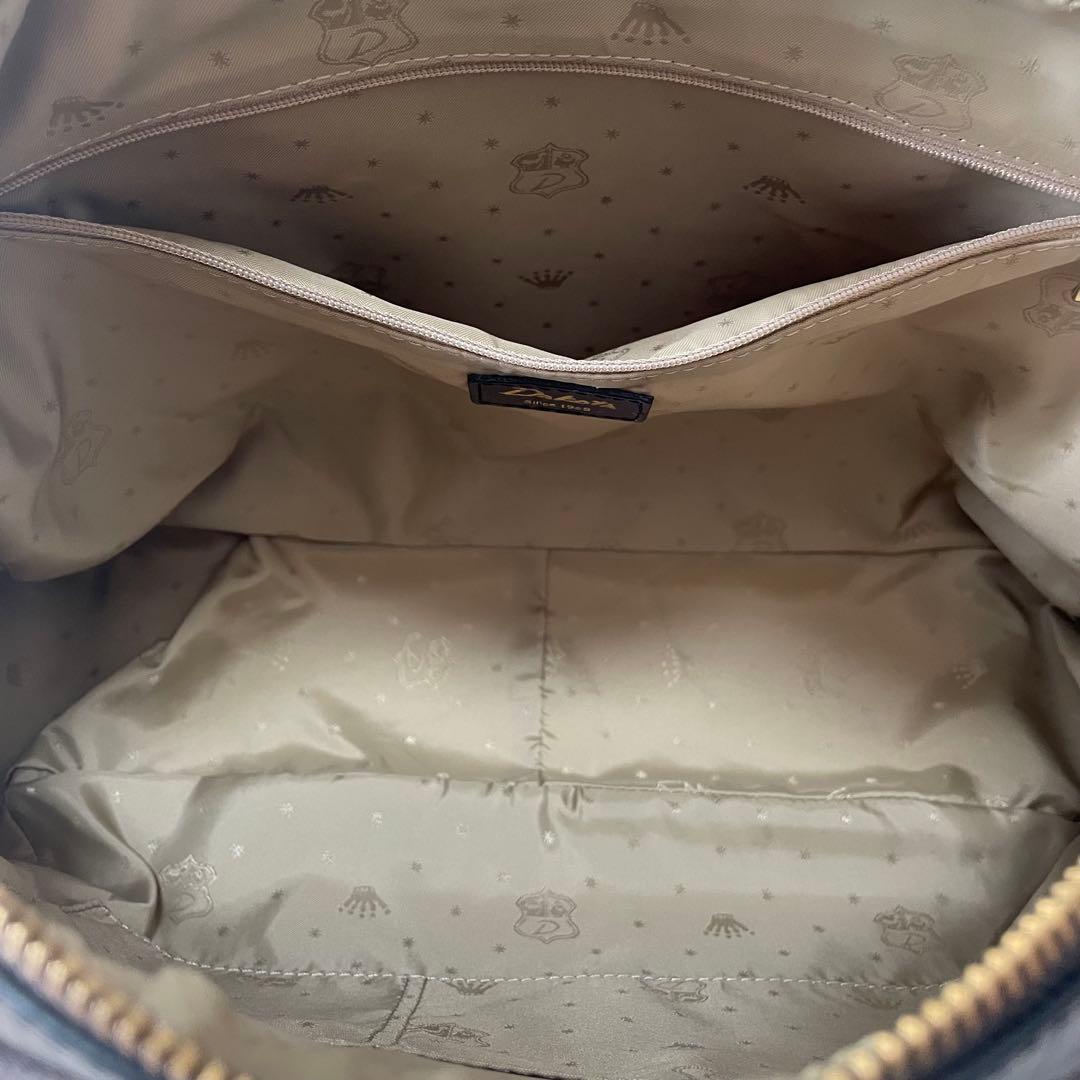 Dakota ボストンバッグ　レザー　ブラウン　A4入ります。