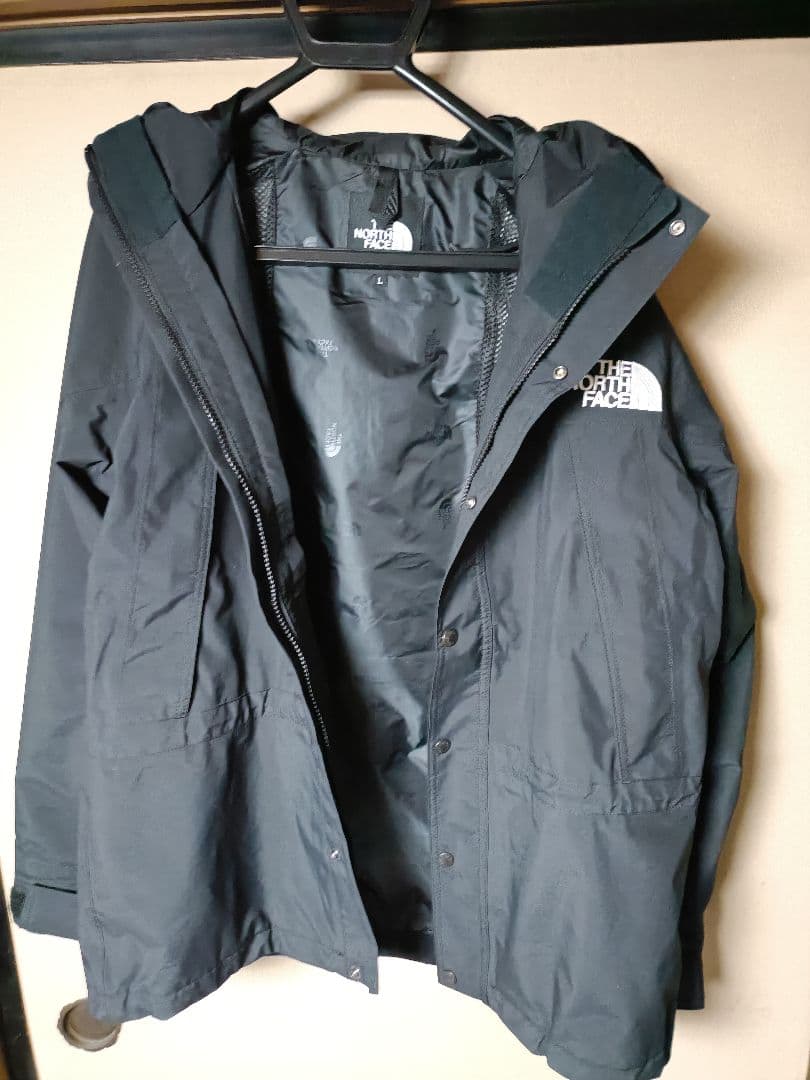 美品 ノースフェイス マウンテンライトジャケット L ブラック NP62236
