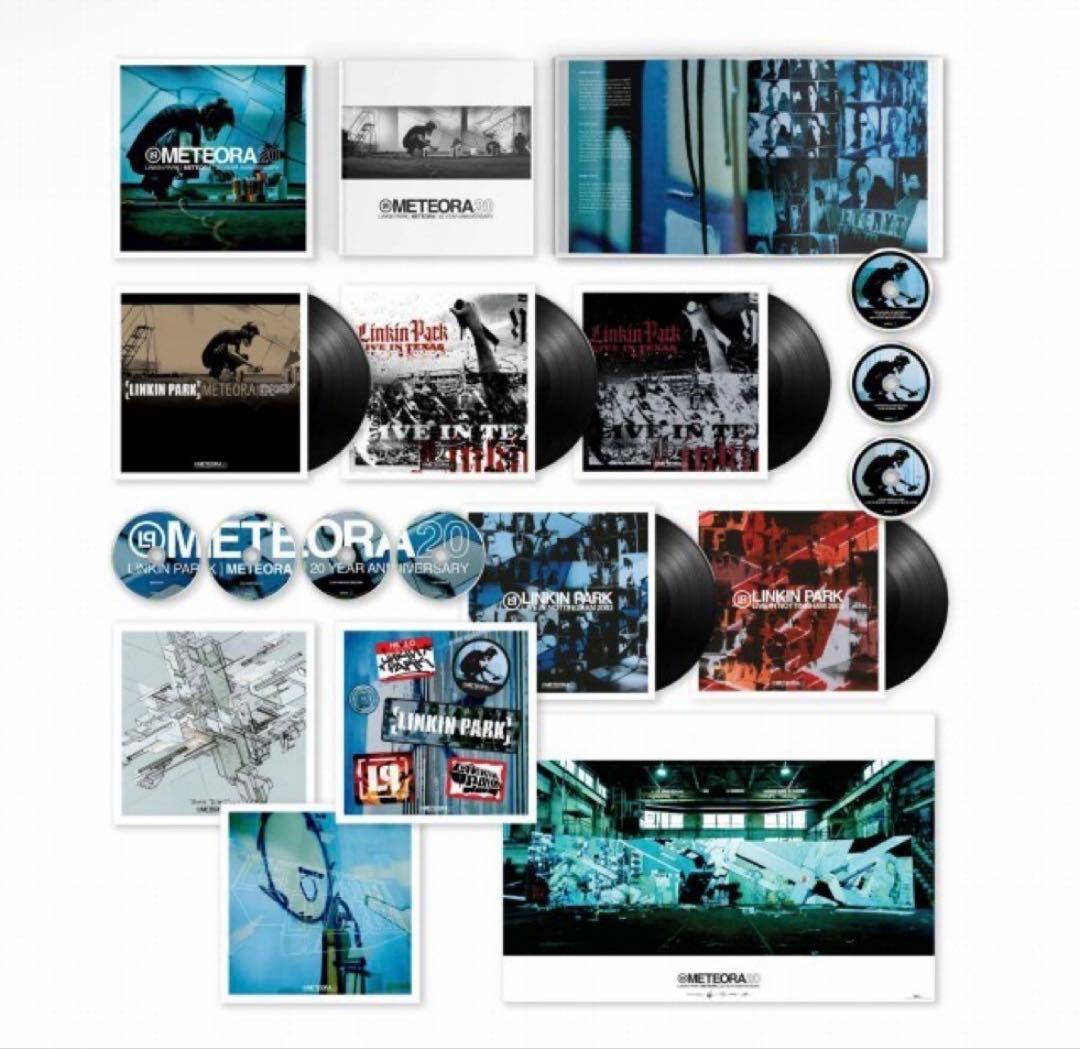 a*r様 新品未開封 リンキン・パーク メテオラ 20th 4CD+5LP+3D