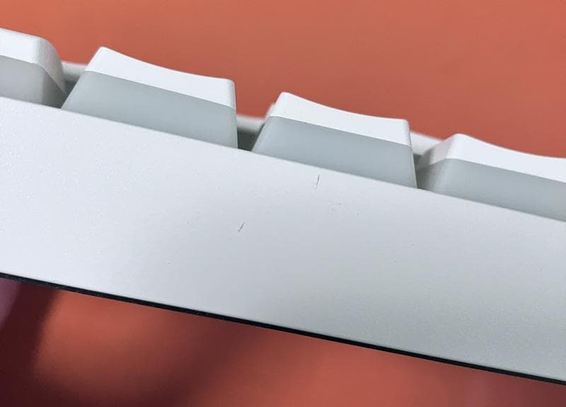 Wooting 60HE　ホワイトカスタム