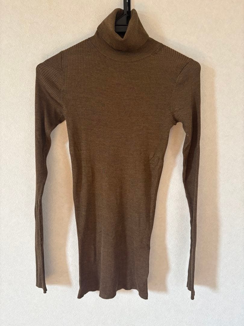 カオス☆チーク 18Gシルクリブタートルネック