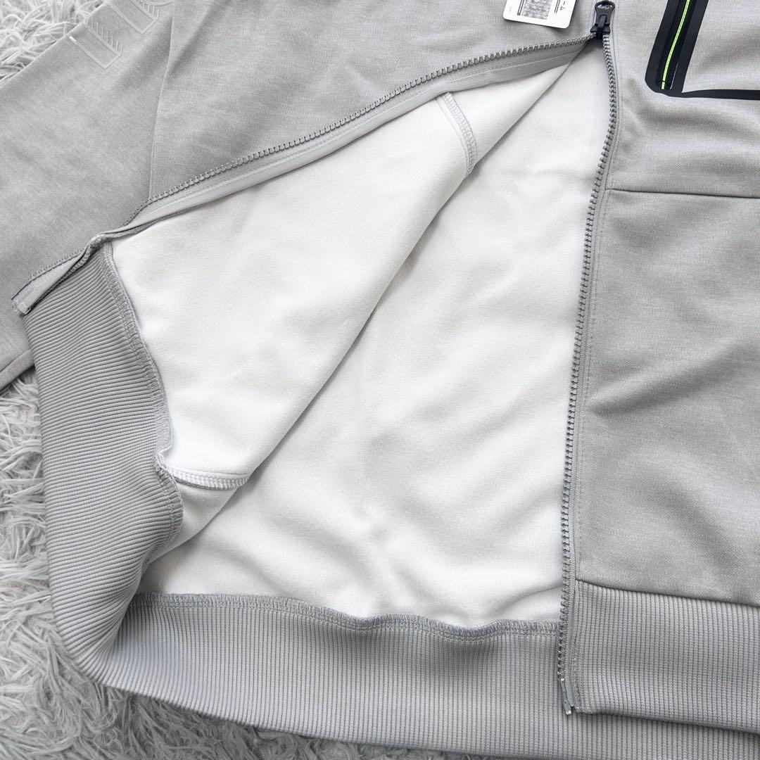 新品　ニューバランスゴルフ　パーカー　裏起毛　ジャケット　グレー　サイズ5