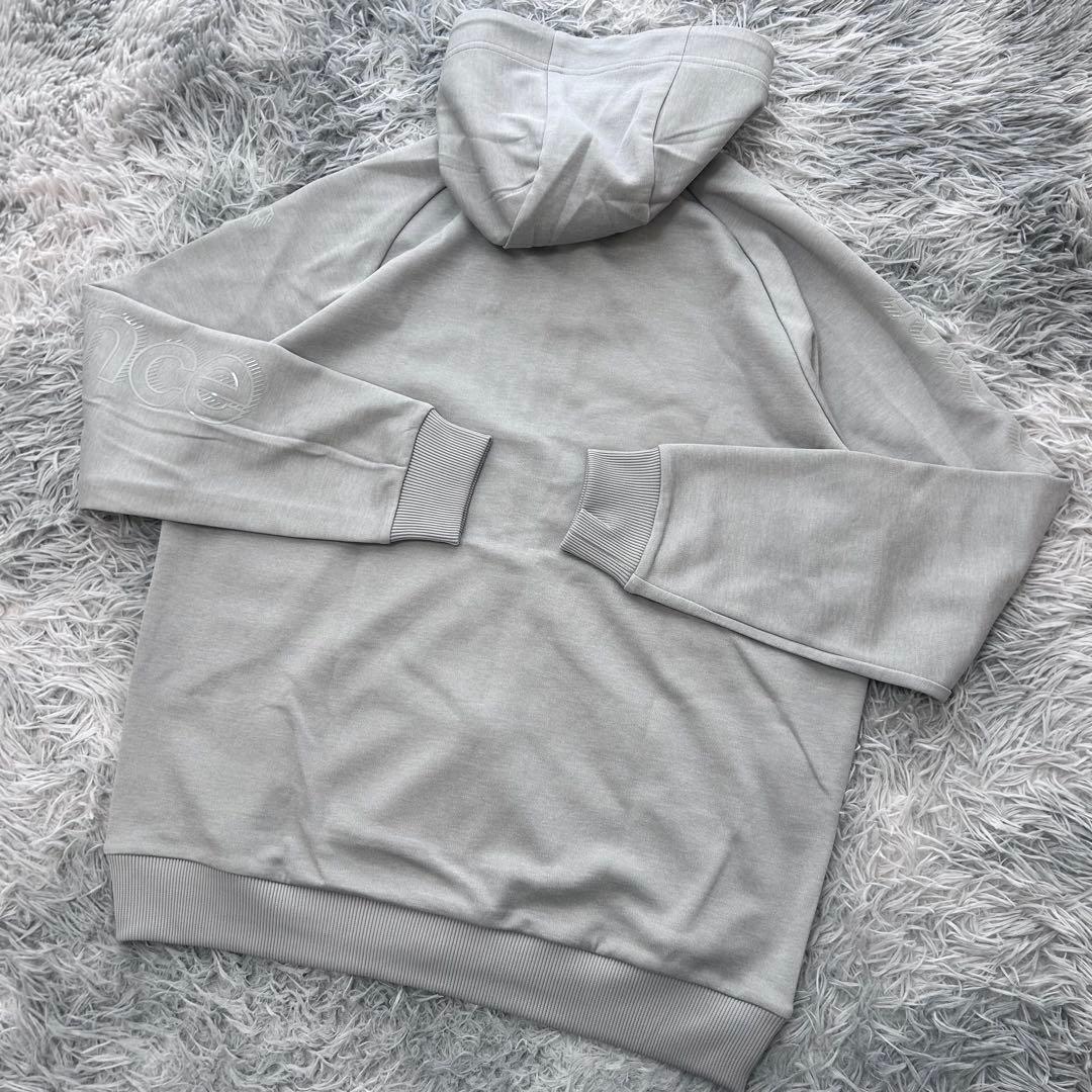 新品　ニューバランスゴルフ　パーカー　裏起毛　ジャケット　グレー　サイズ5