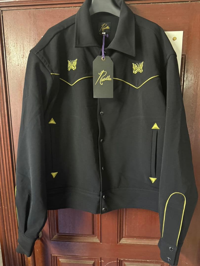 モ*コ様 Needles 蝶刺繍ジャケット 新品タグ付き