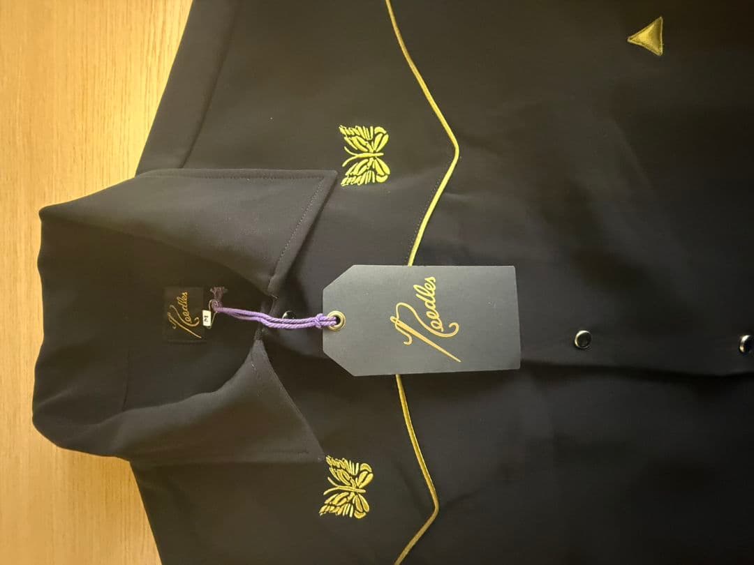 モ*コ様 Needles 蝶刺繍ジャケット 新品タグ付き