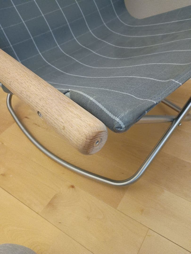 【最終】ーチェアエックス ロッキング シキリ ソープフィニッシュ ダークグレー