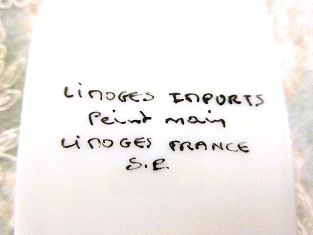 フランス　リモージュ　ボックス　☆テディベア　パズル　Limoges box