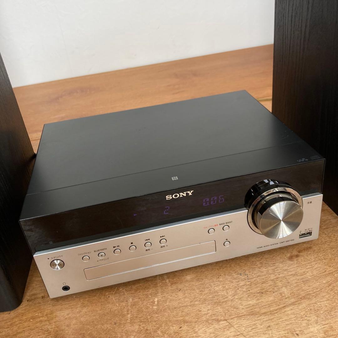 ソニーSONY CMT-SBT100 コンポ【Bluetooth】リモコン付