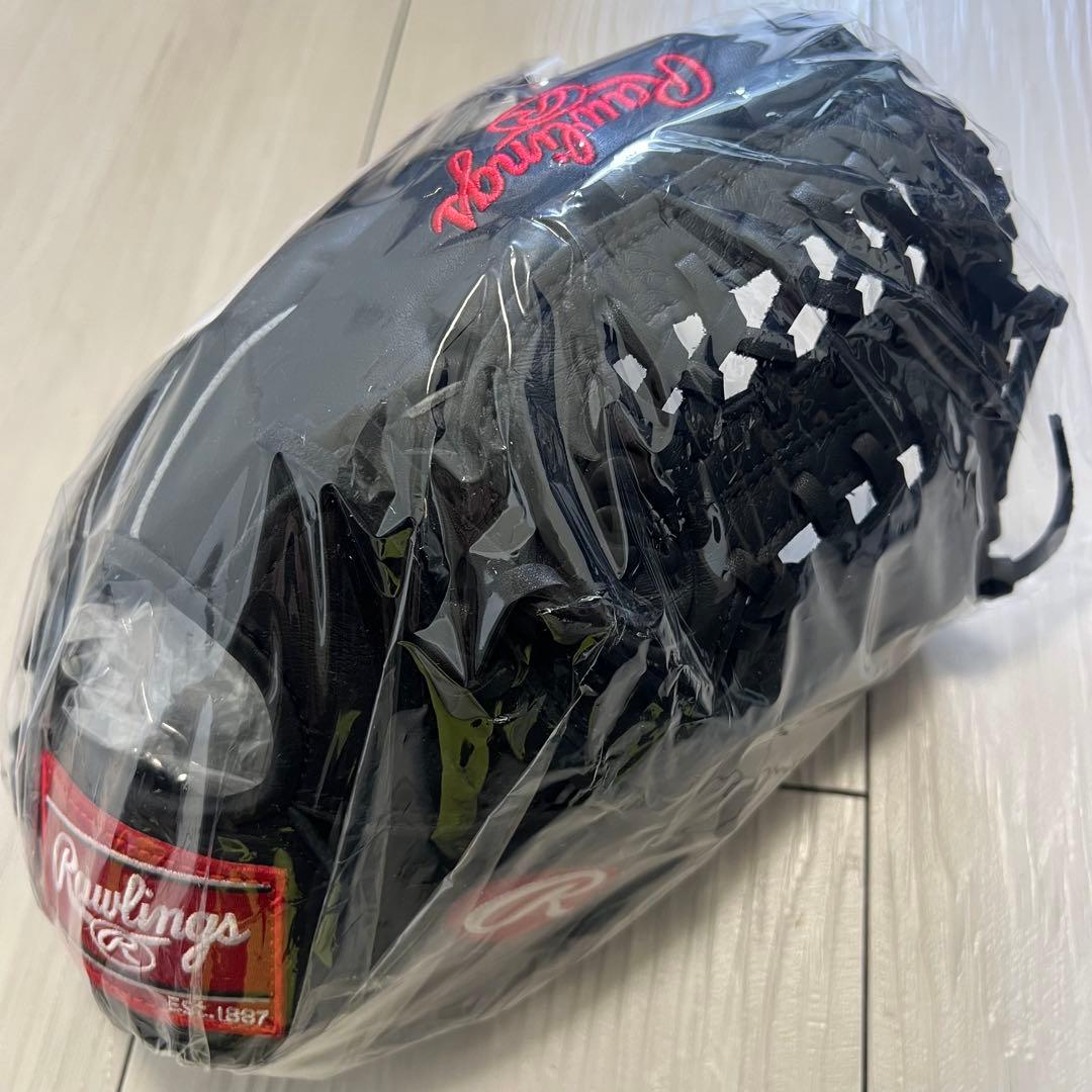 【タグ付き未使用品】一般軟式・グローブ ローリングス オールラウンド ブラック