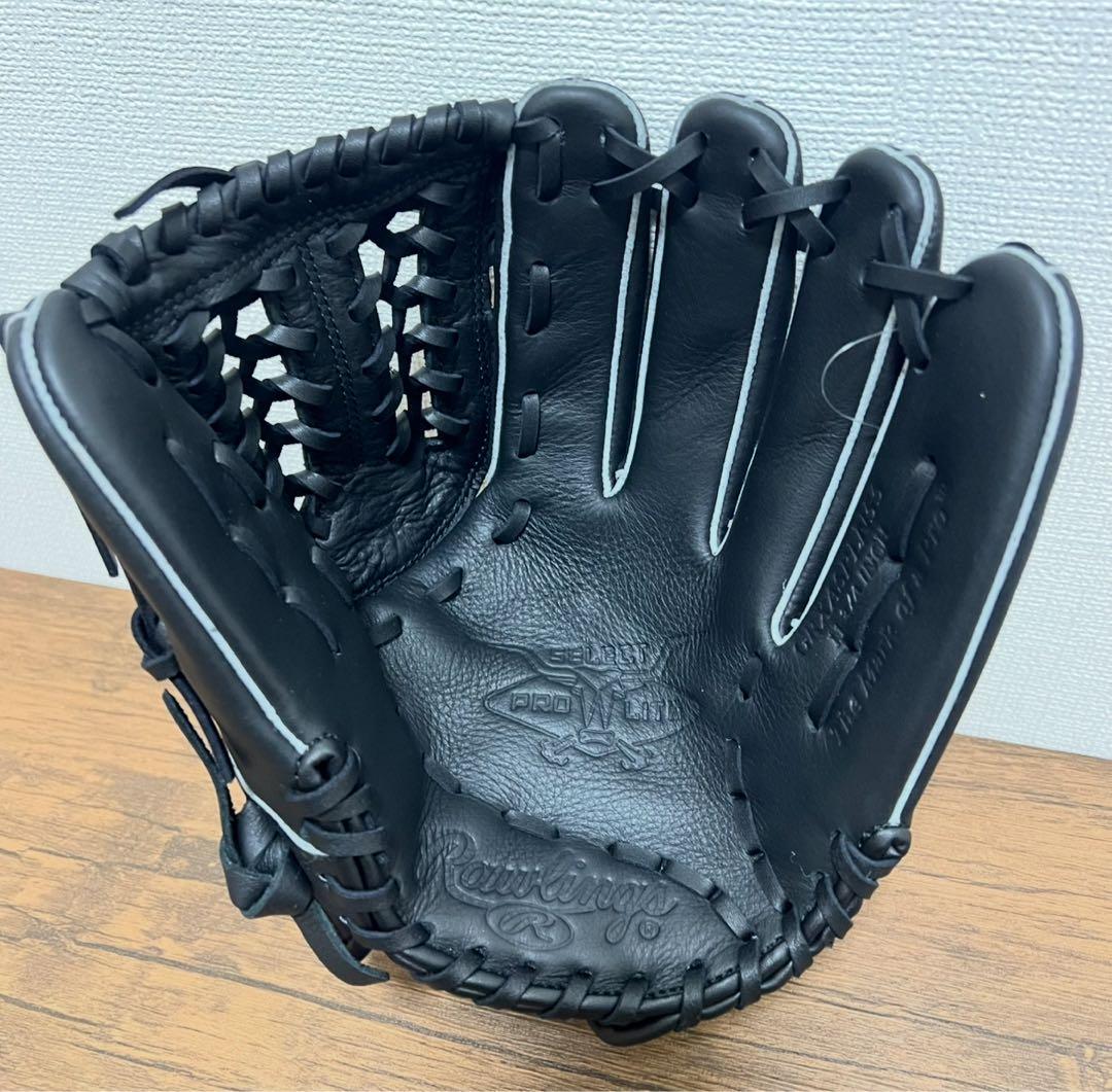 【タグ付き未使用品】一般軟式・グローブ ローリングス オールラウンド ブラック