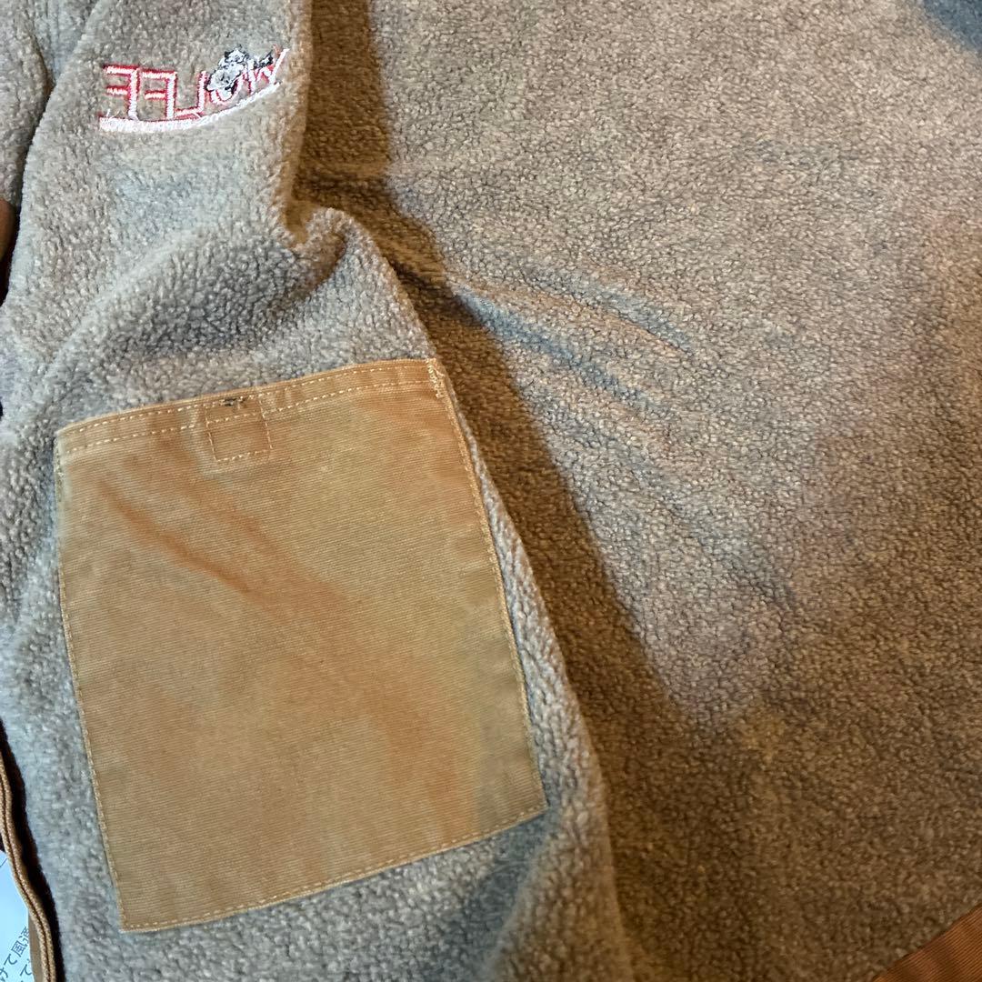 Carhartt コットンベージュベスト WOLFF