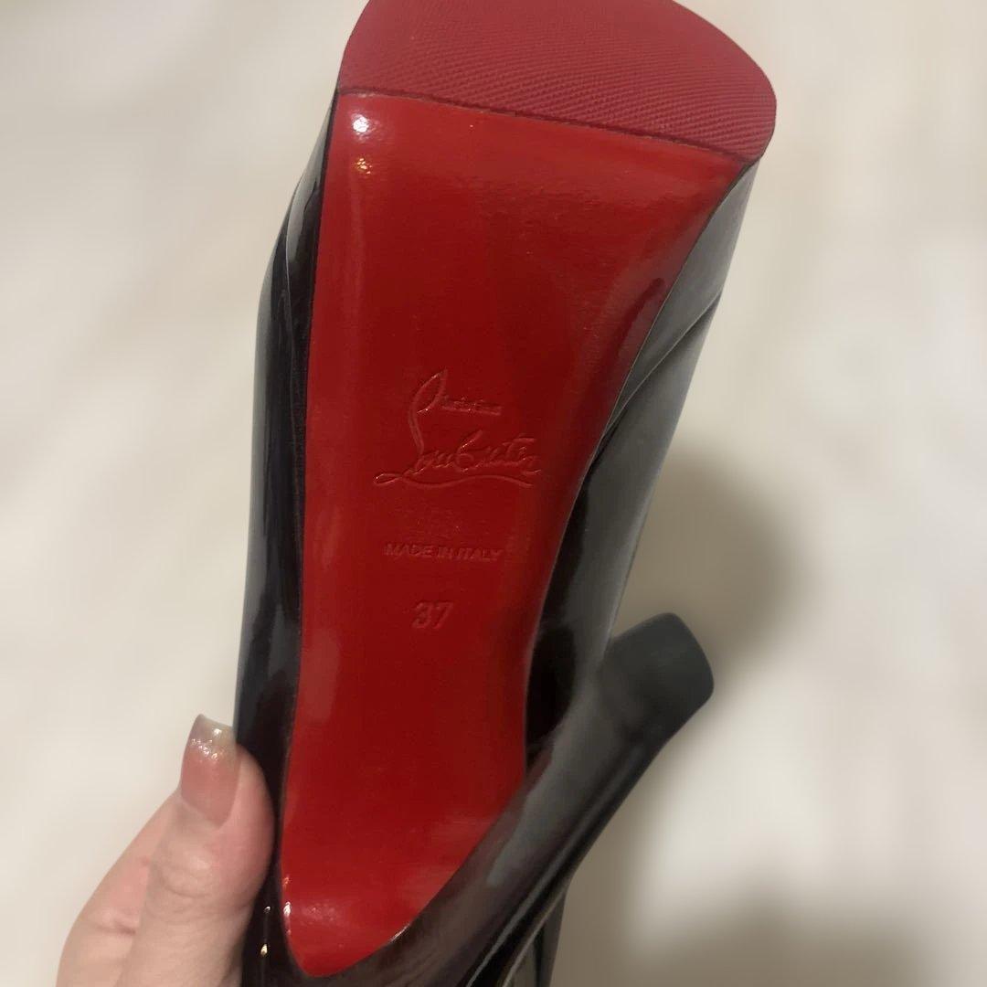 Christian Louboutin ブラック ハイヒール　37