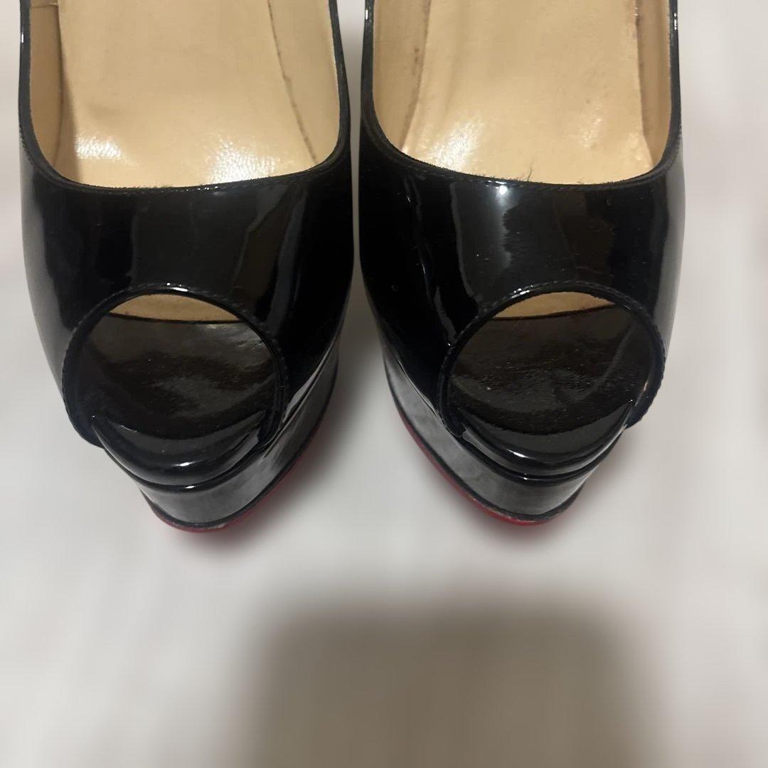Christian Louboutin ブラック ハイヒール　37