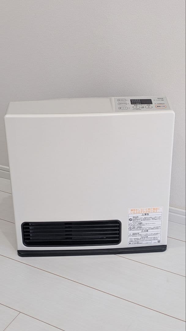 Rinnai ガスファンヒーターLPガス用 (2023年製) ガスコード付き
