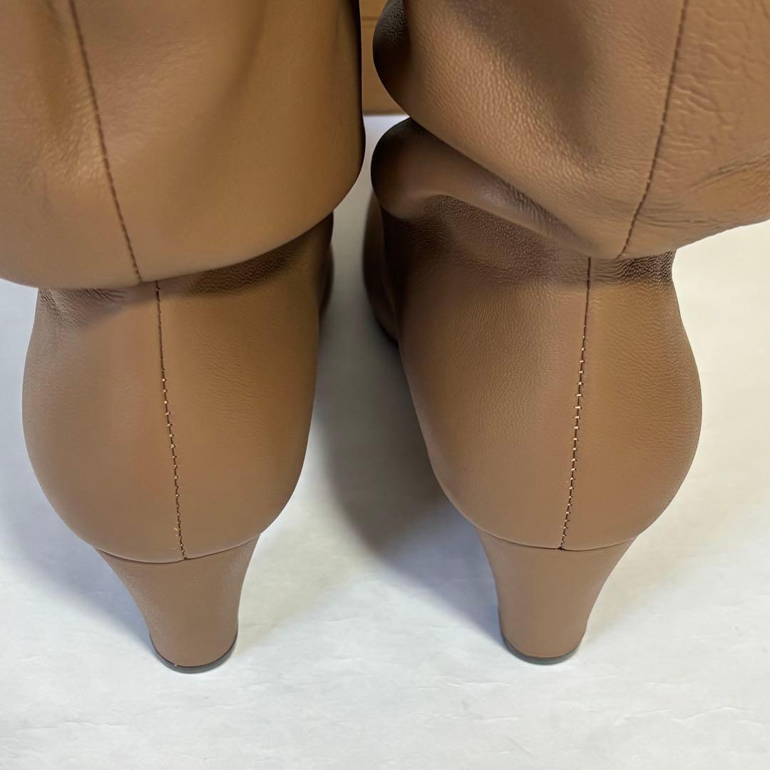 SLOBE IENA スローブイエナ　本革　ロングブーツ　ブラウン　23.5㎝