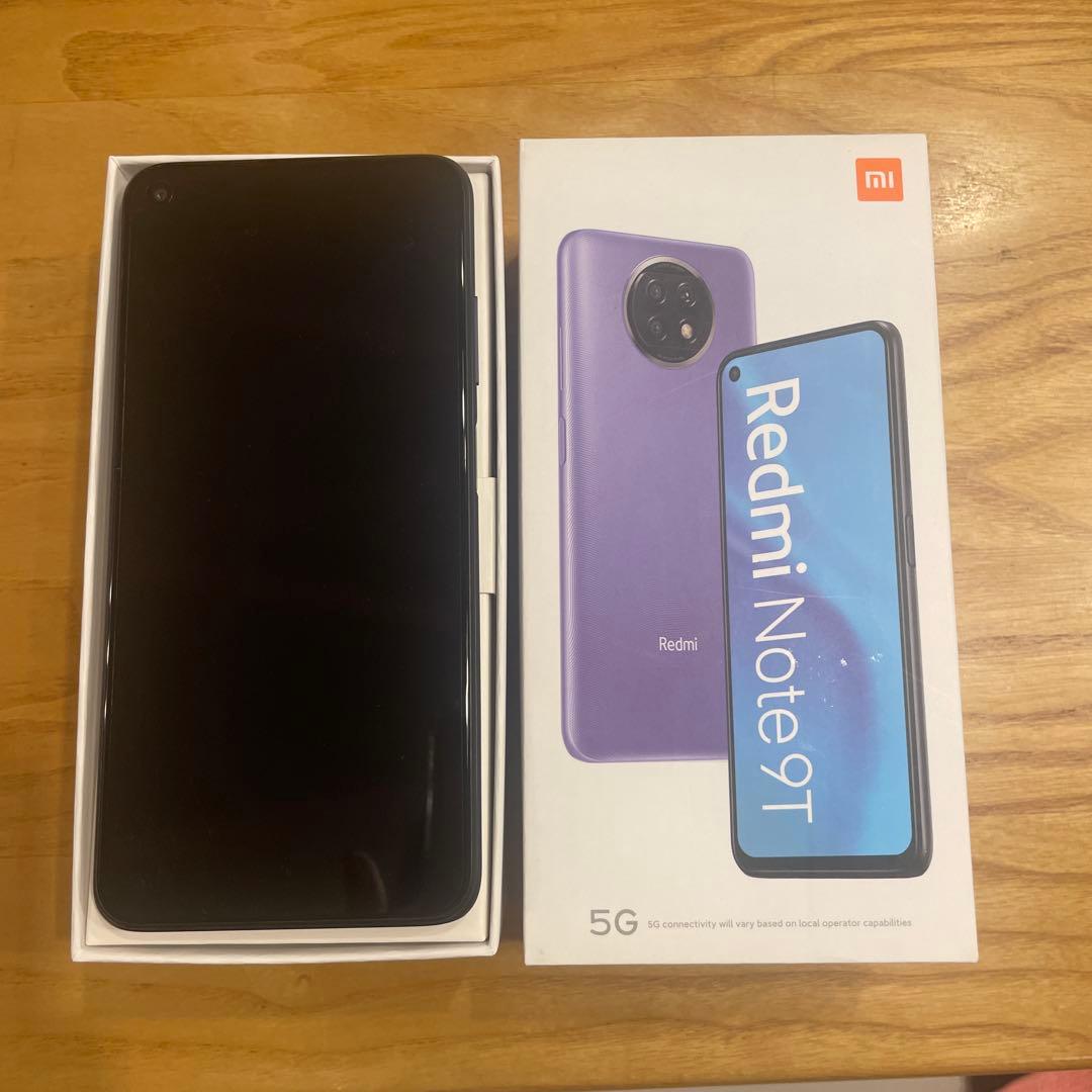 スマートフォン本体 Redmi Note 9T 5G