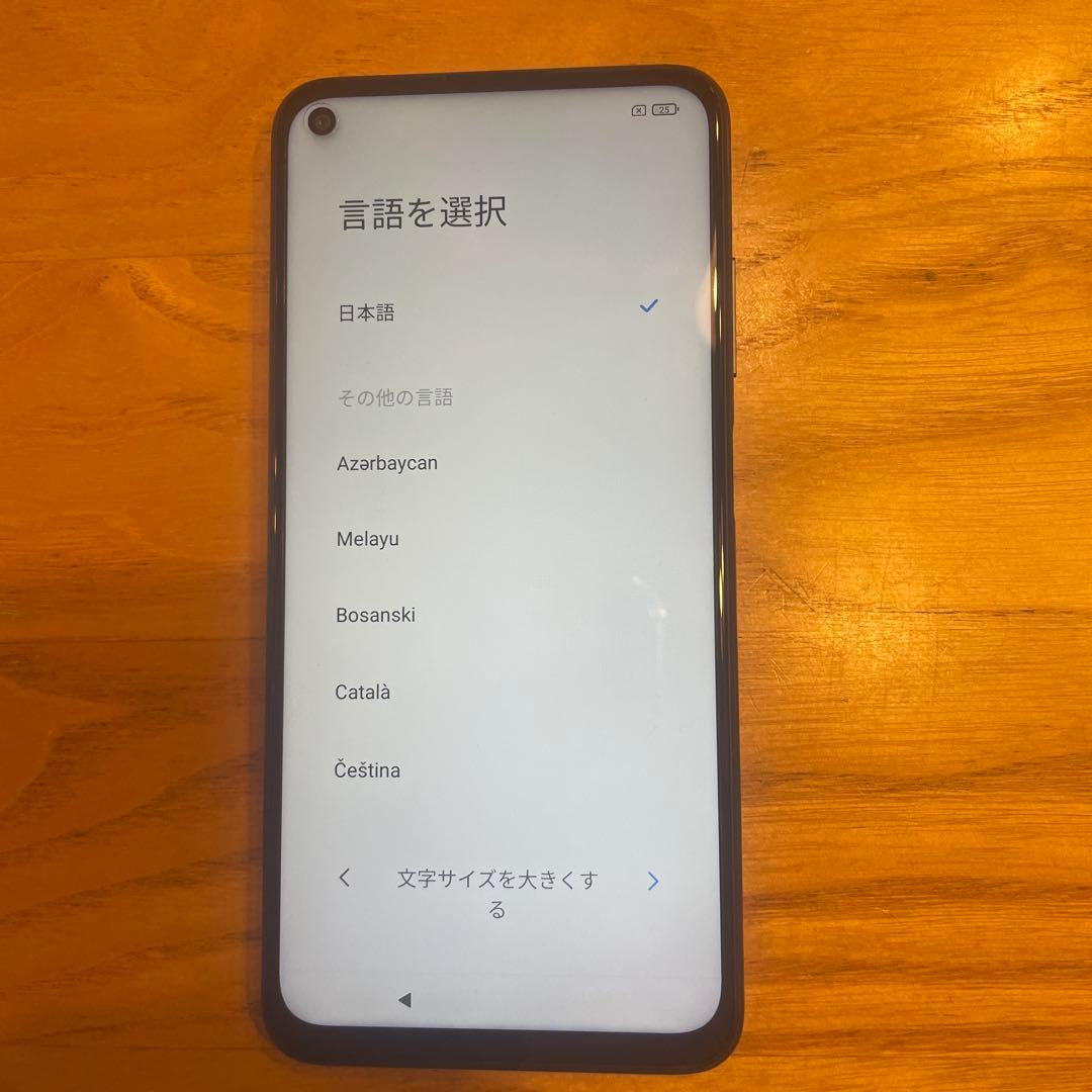 スマートフォン本体 Redmi Note 9T 5G
