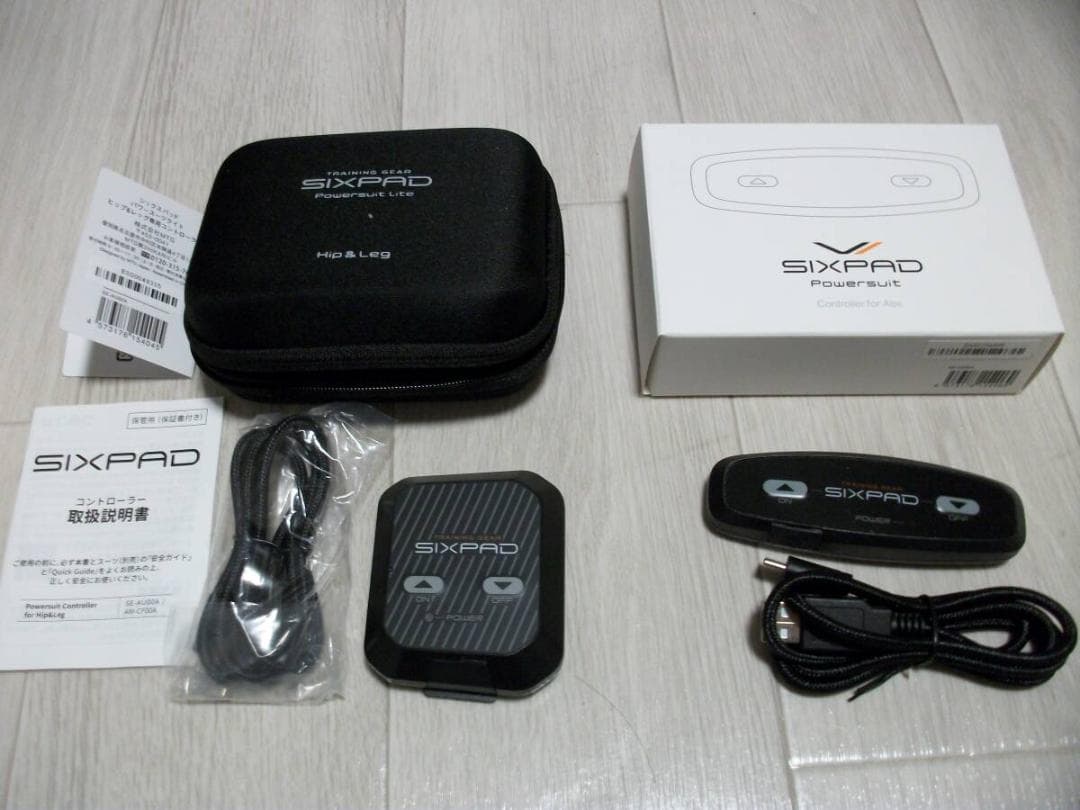 SIXPAD シックスパッド パワースーツ コアベルト Lサイズ 一式 ほぼ新品