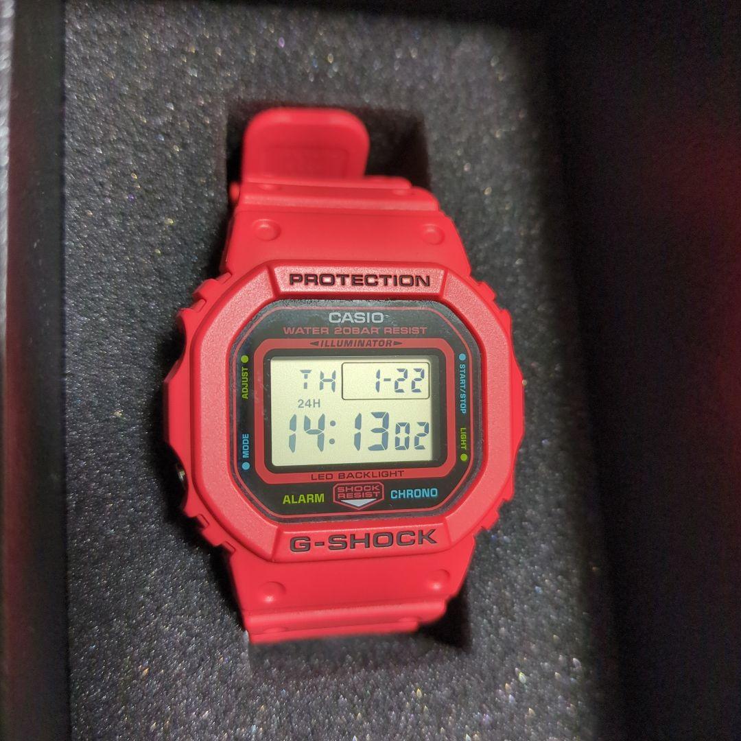 M*T様 CASIO G-SHOCK デジタル腕時計 レッド