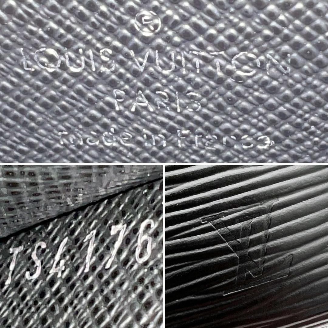 【使用わずか】ヴィトン エピ ジッピーパース ラウンド 財布 黒