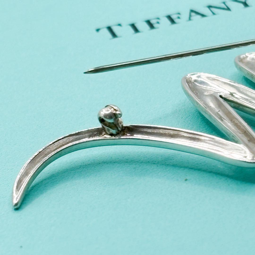 美品 稀少 ラージサイズ★ ティファニー スクリブル ブローチ SV925