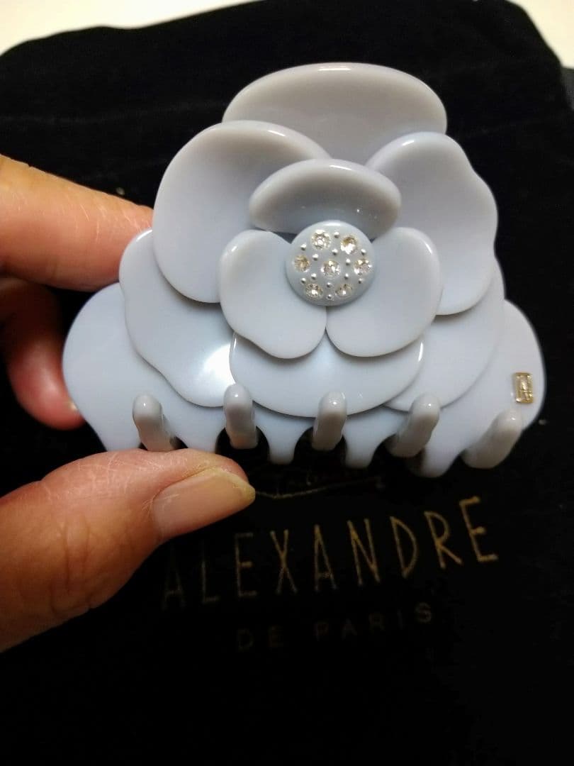 アレクサンドルドゥパリカメリアクリップ　グレー