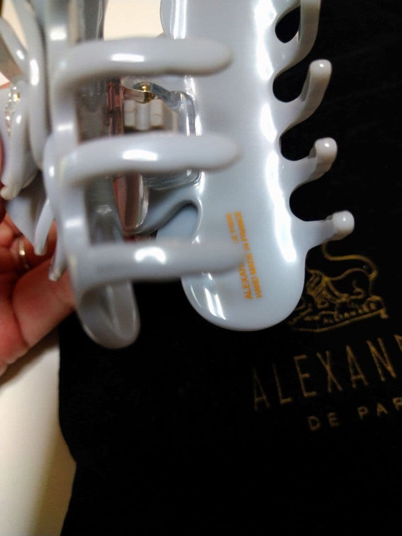 アレクサンドルドゥパリカメリアクリップ　グレー