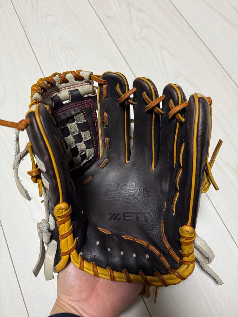 ZETT プロステイタス 軟式グローブ 右手用