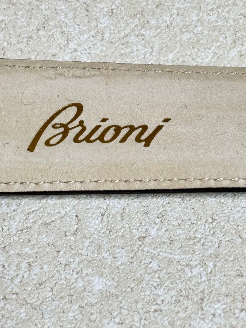 Brioni ブラウン ベルト