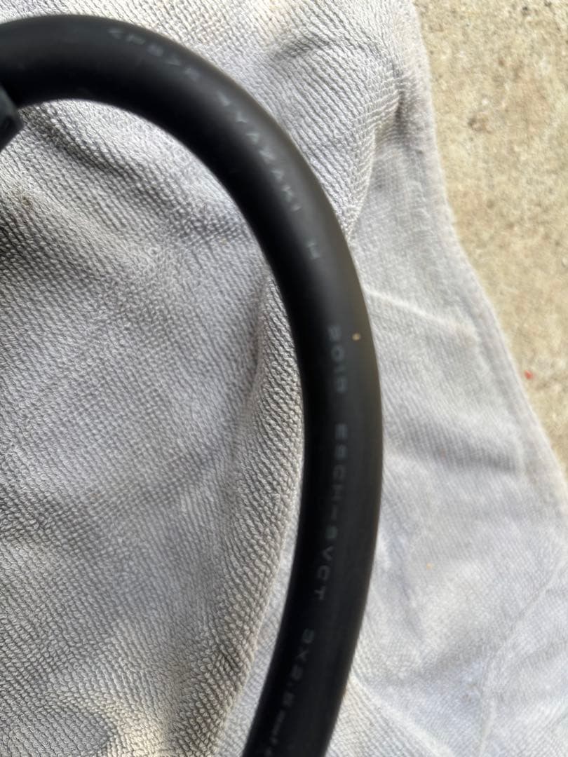 NISSAN EV充電ケーブル リーフ用2019年