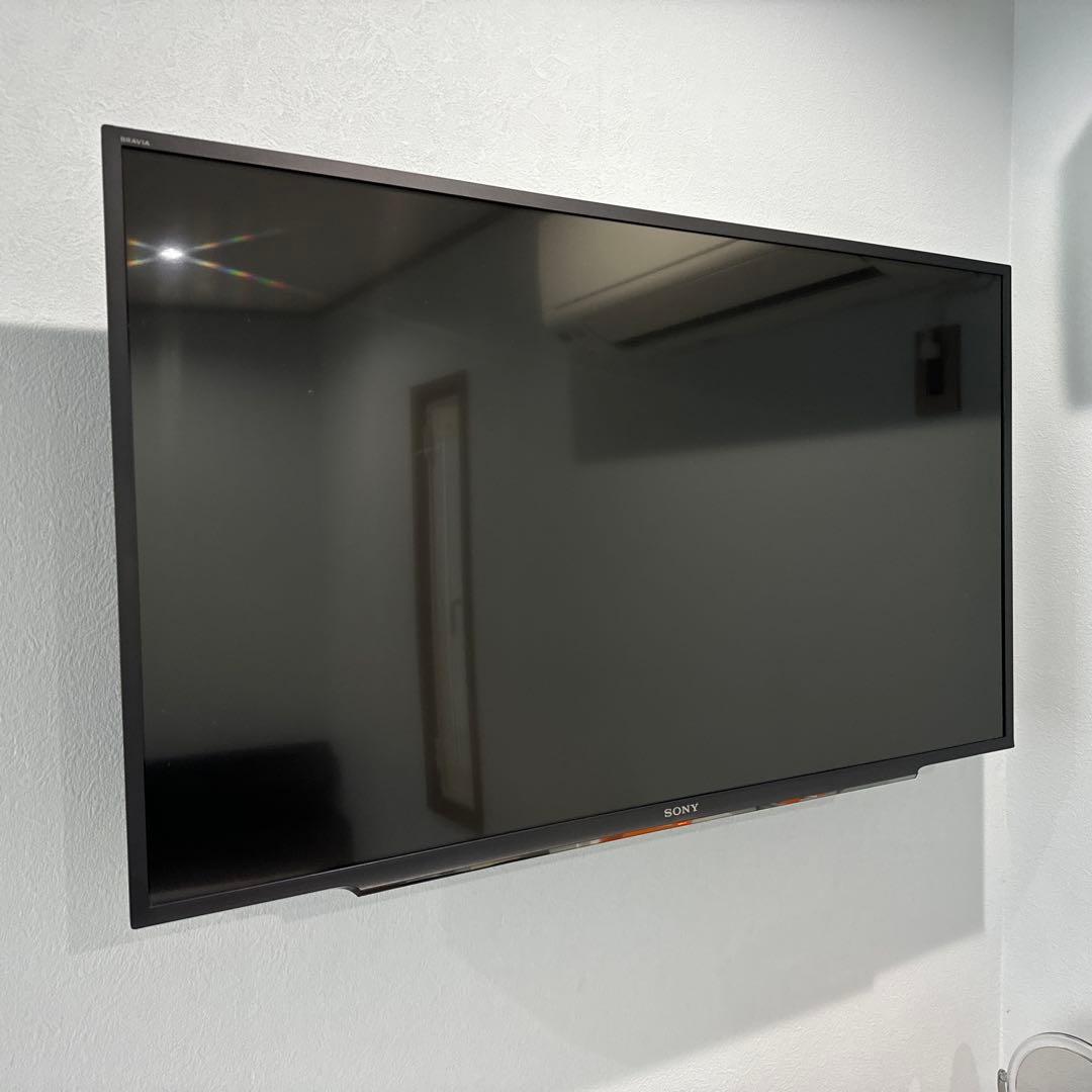 ソニー 43V型液晶テレビフルハイビジョンKJ-43W730E 壁掛け設置のみ