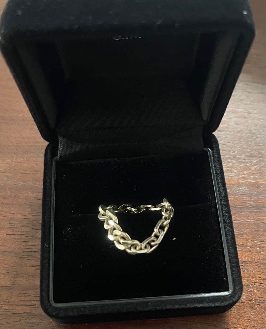 e.m. リング silver925 チェーン 15号