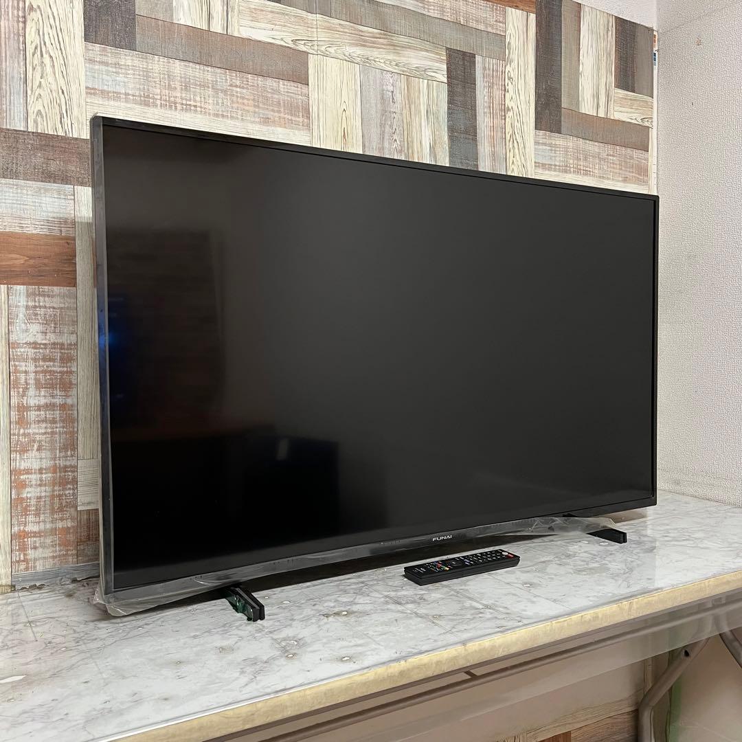 リクエスト価格全国送料込フナイ50V型液晶4Kチューナー内蔵、見ながら録画HDD