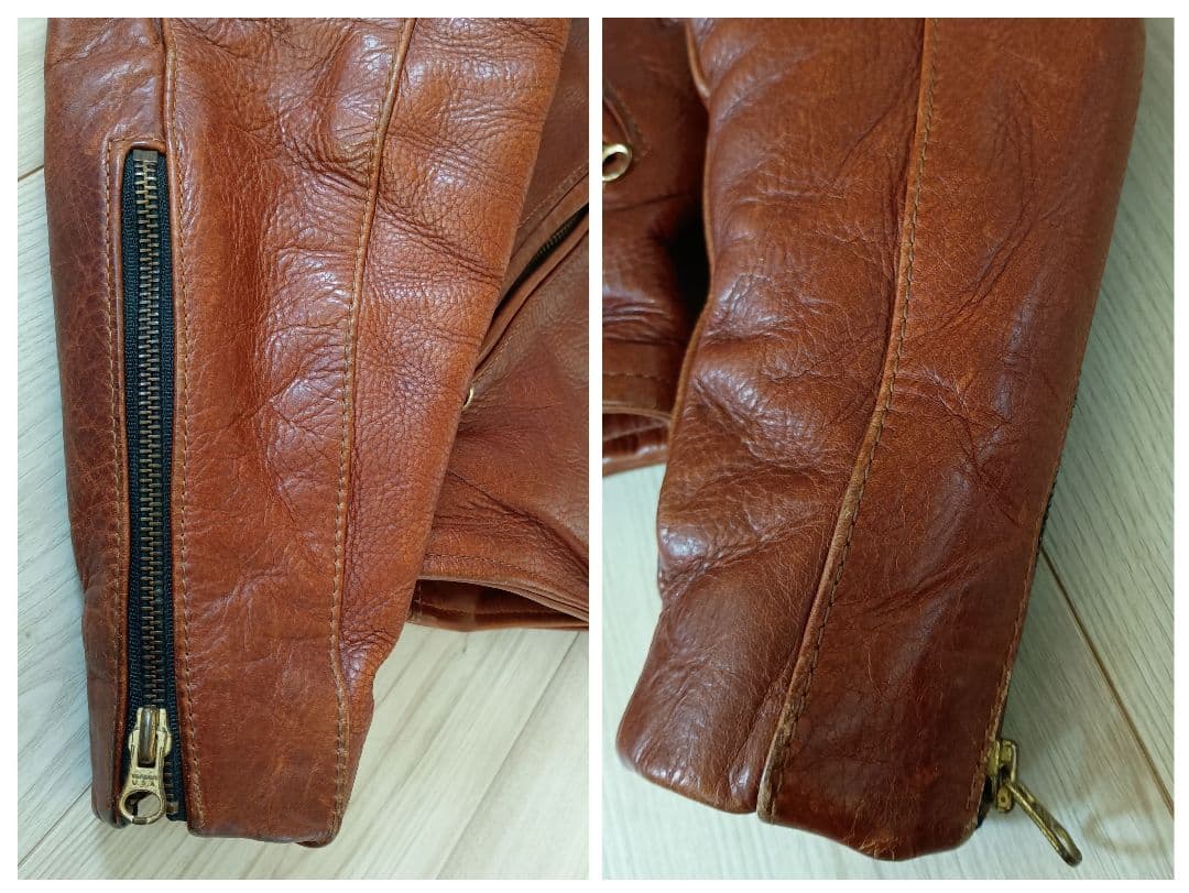 VANSON シングルライダースジャケット