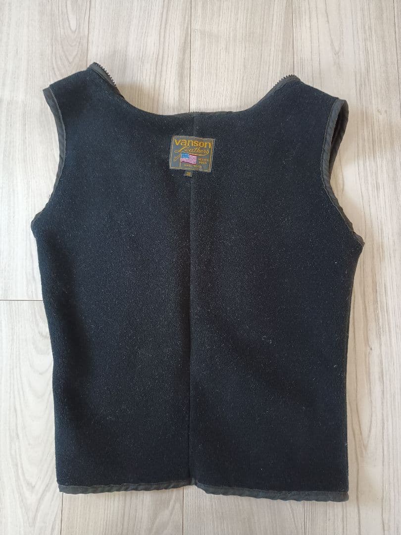 VANSON シングルライダースジャケット