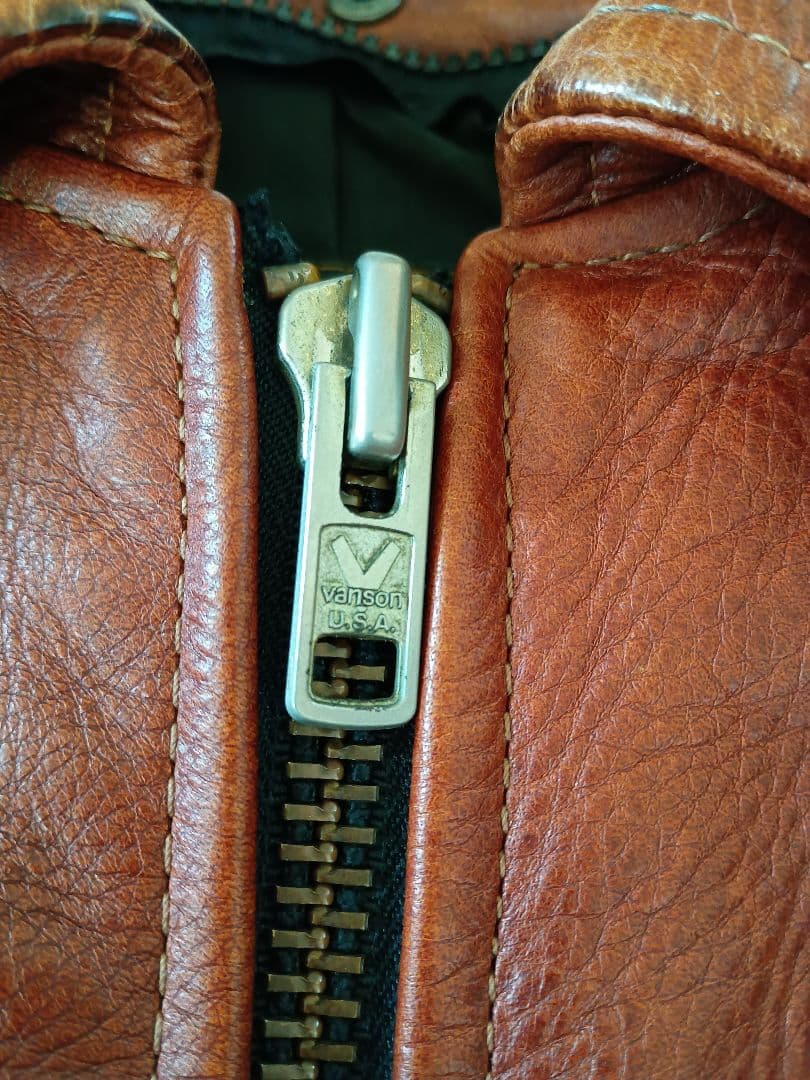 VANSON シングルライダースジャケット