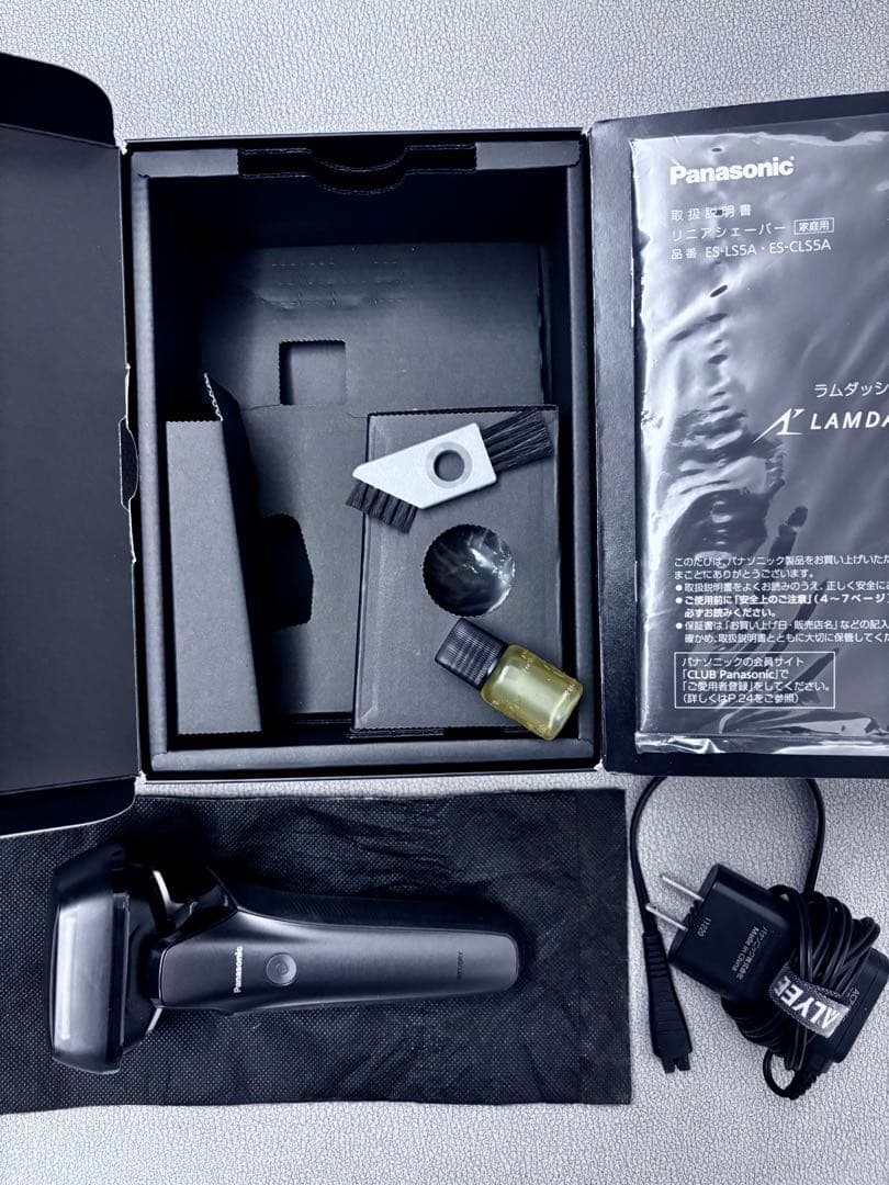 美品 Panasonic 電気シェーバー ES-CLS5A ラムダッシュ　6枚刃