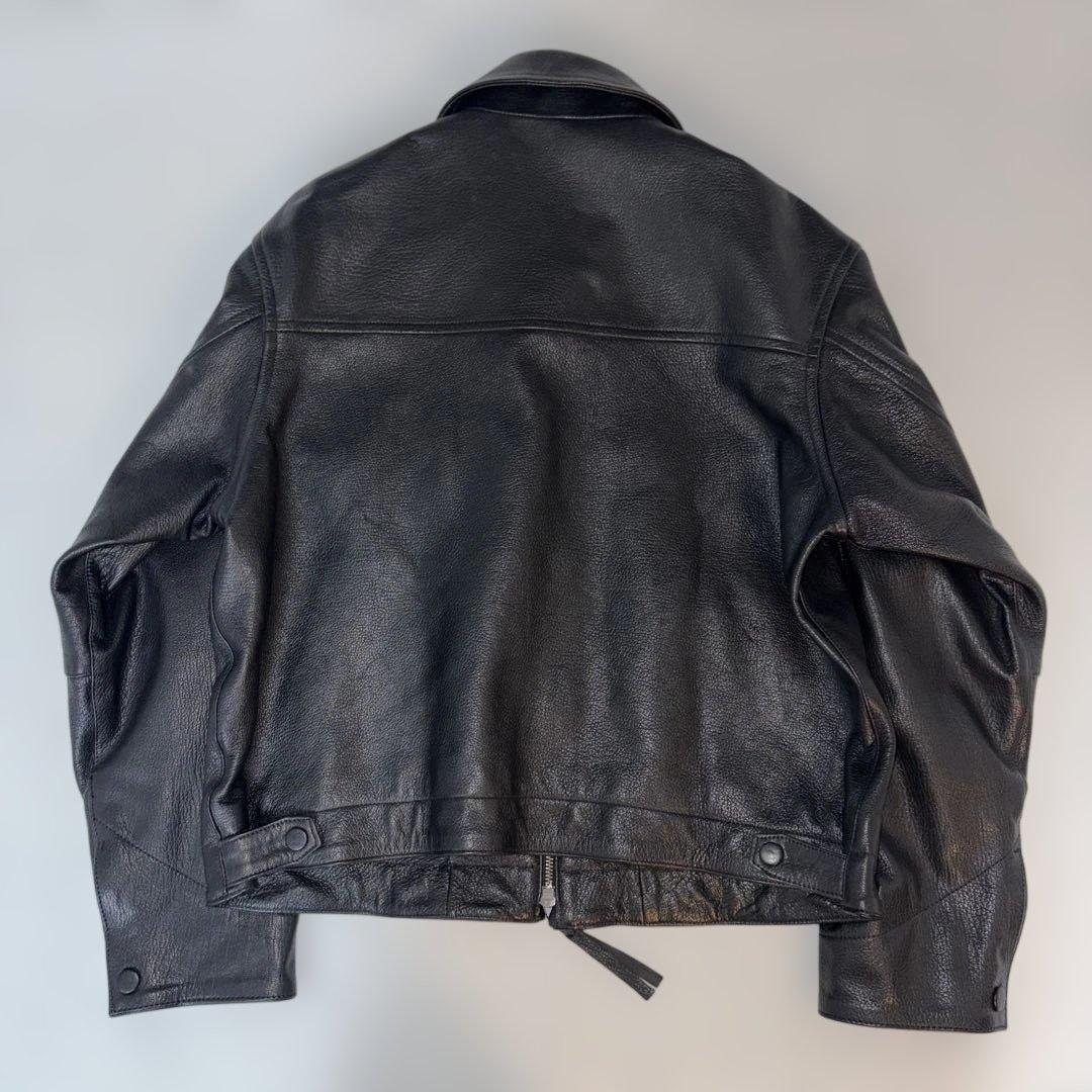 CCU レザーブルゾン CONZ別注 サイズ0