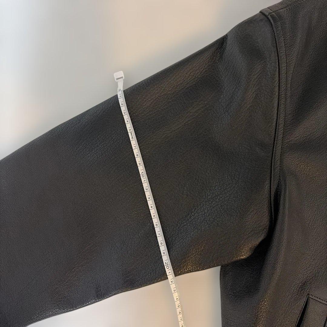 CCU レザーブルゾン CONZ別注 サイズ0