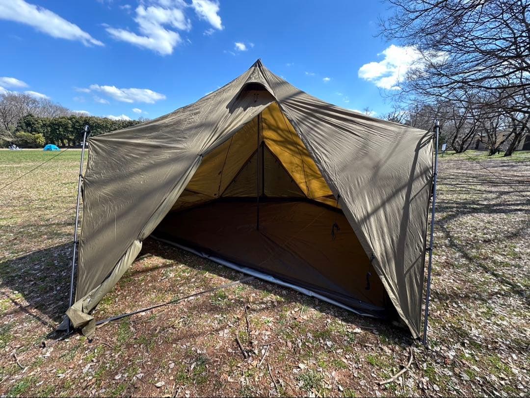 テ*☆様 ZANE ARTS ゼクーL（グランドシート（自作）＋DODトンガリハ