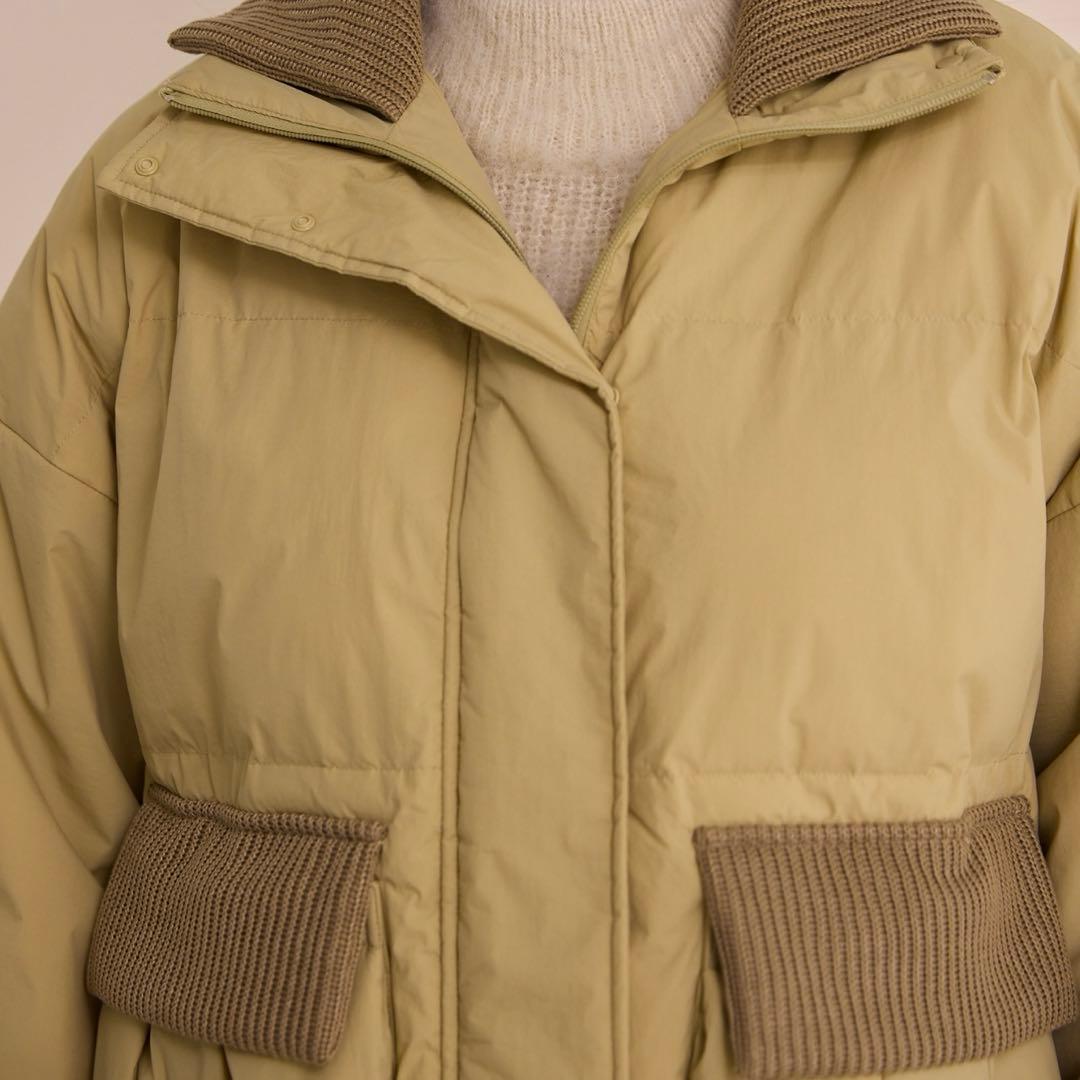 OLUN 中綿リブブルゾン