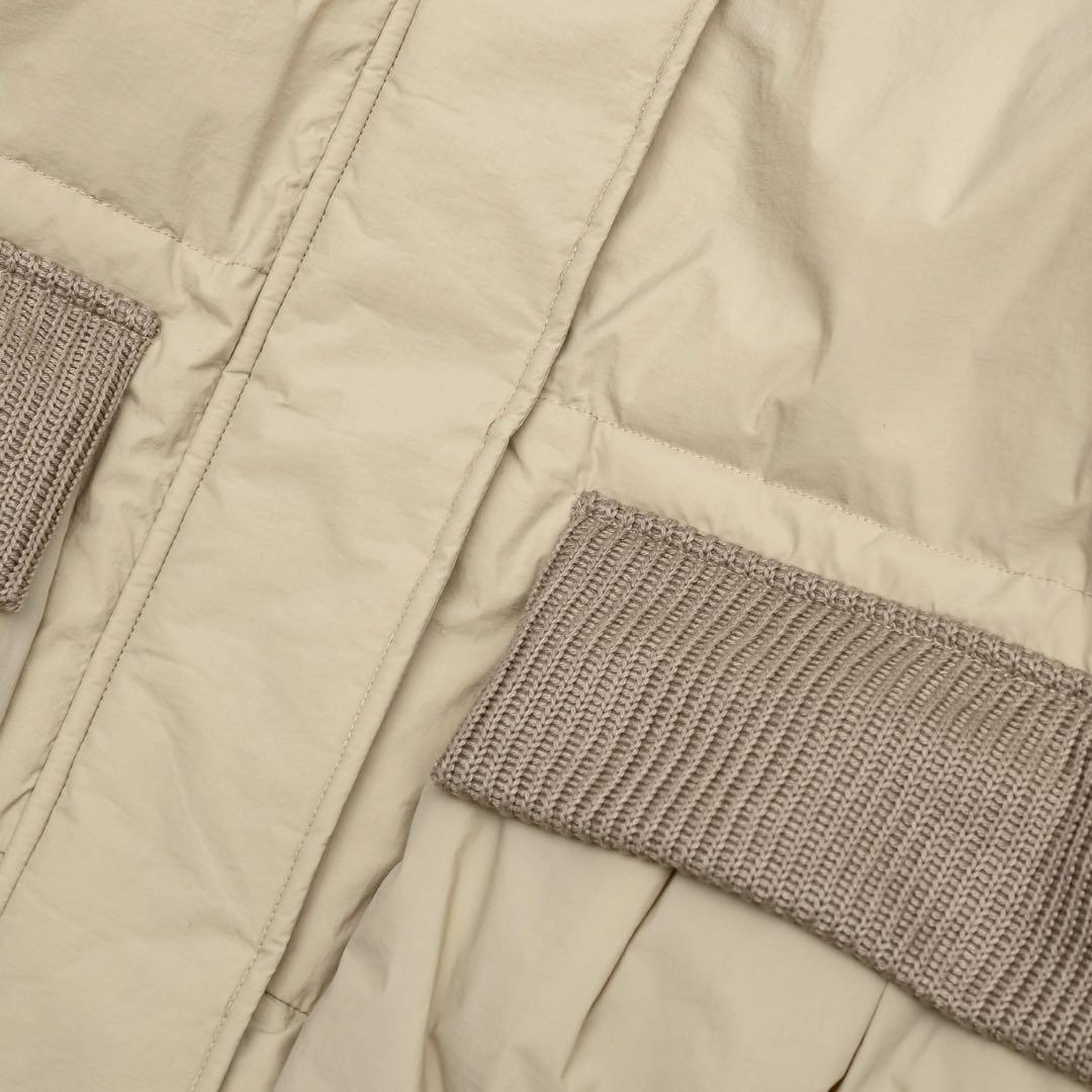 OLUN 中綿リブブルゾン