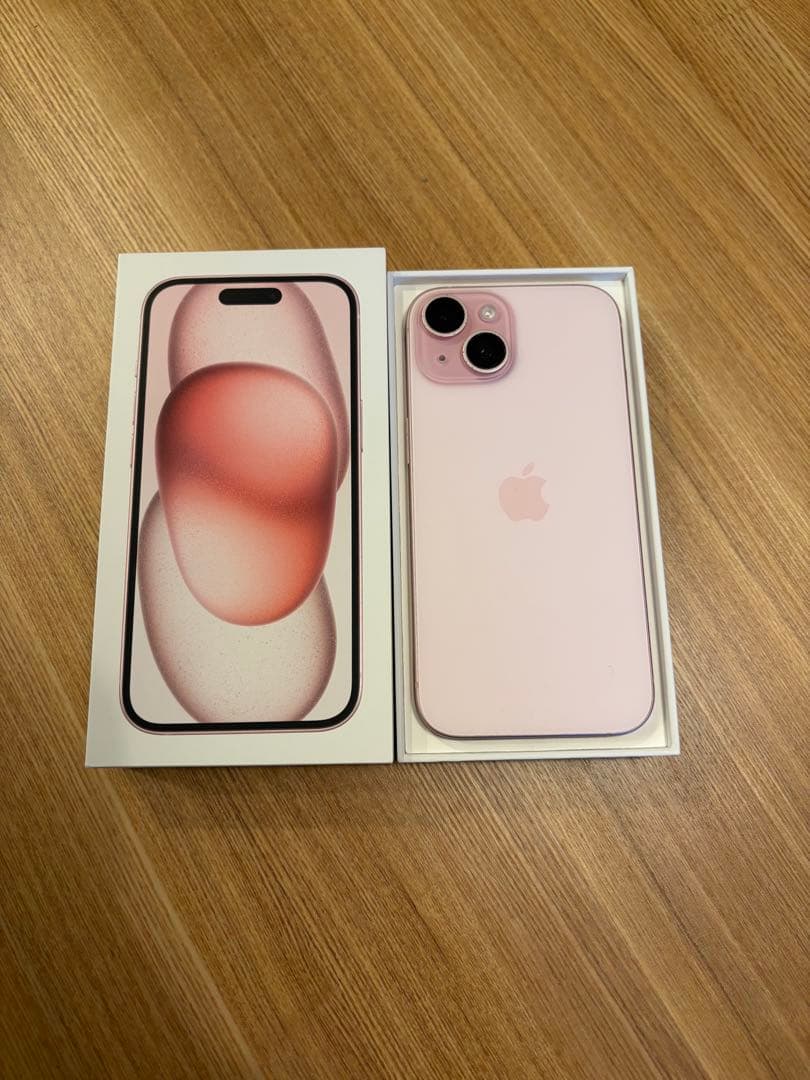 Apple iPhone 15ピンク 256GB本体